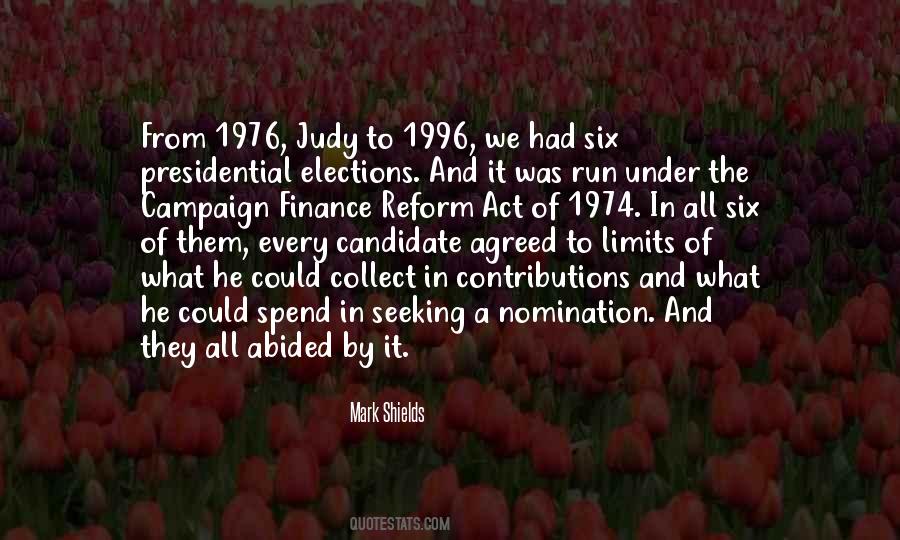 Quotes About Nomination #365482