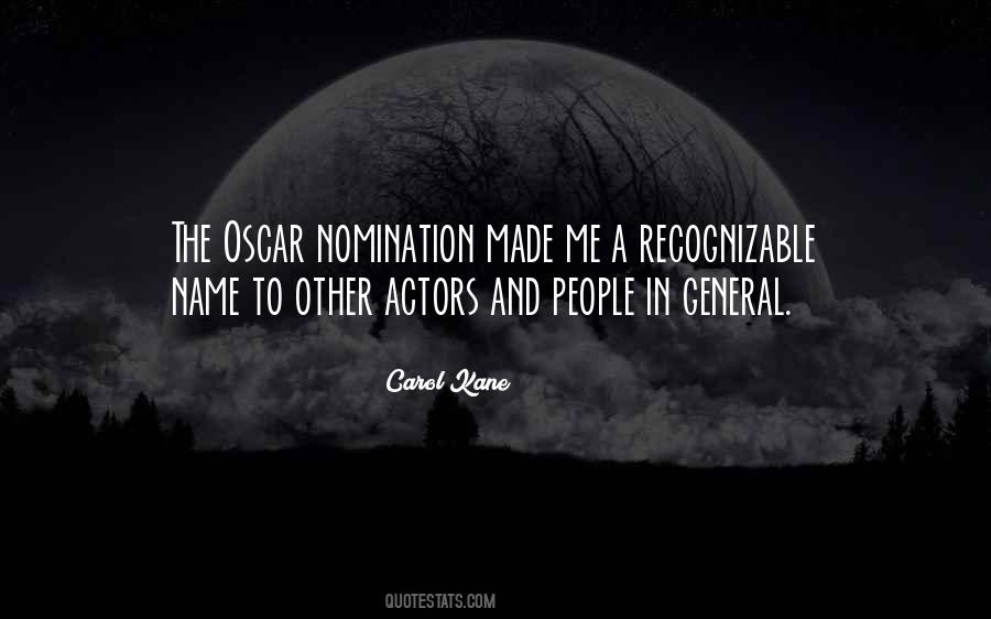 Quotes About Nomination #527516