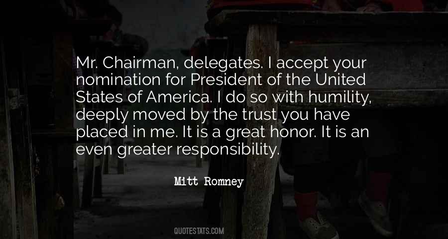 Quotes About Nomination #64468