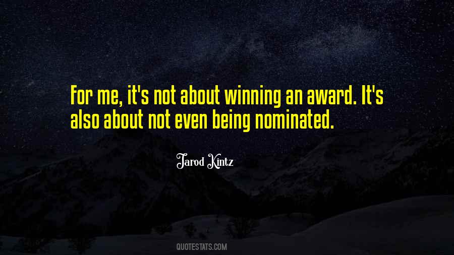 Quotes About Nominated #555062