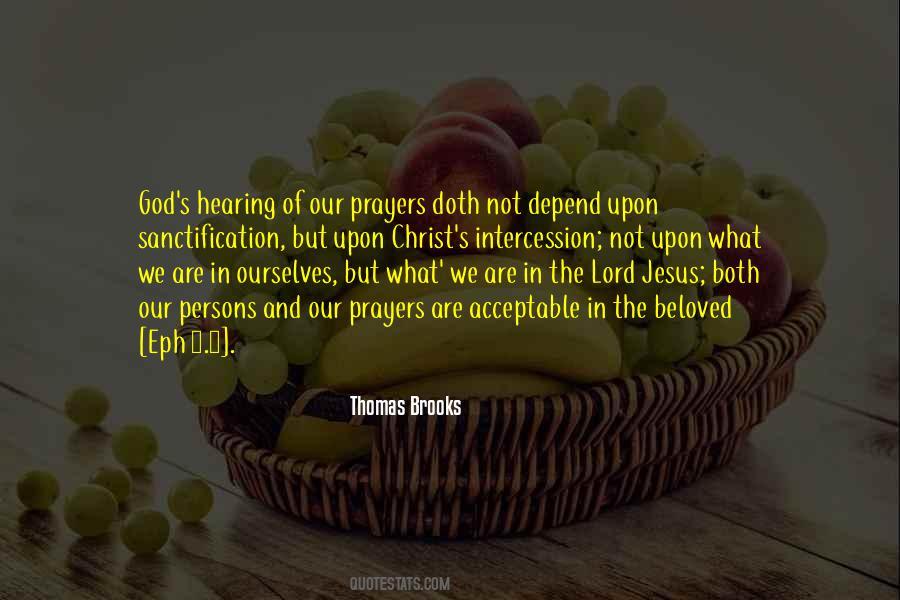 In Our Prayers Quotes #1241367