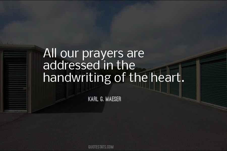 In Our Prayers Quotes #1301058