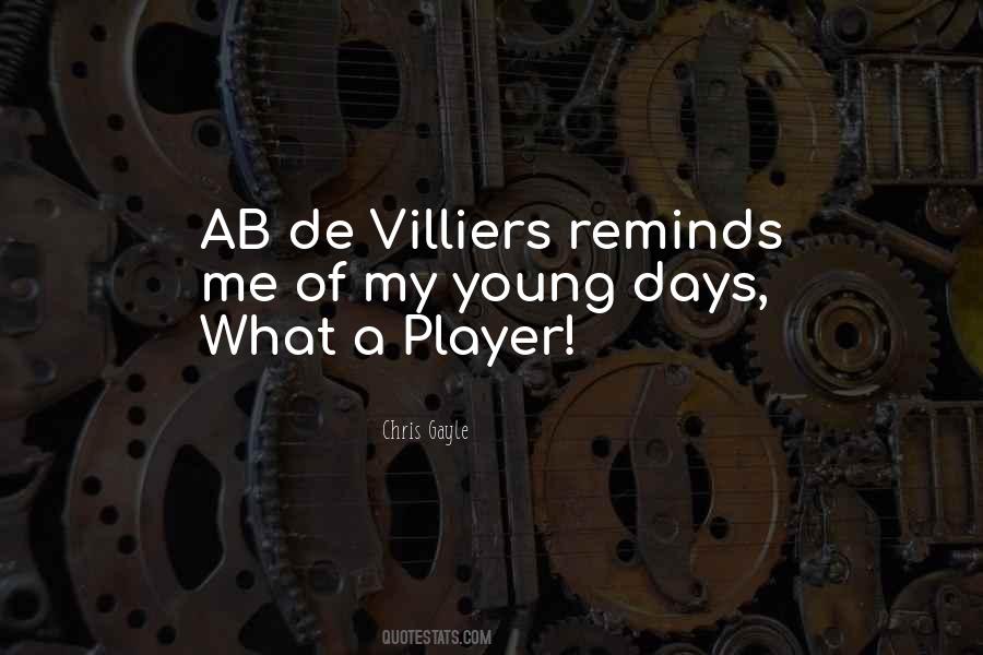 A B De Villiers Quotes #1148718