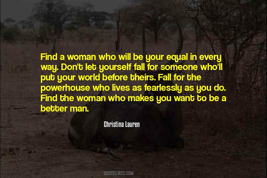 A Better Woman Quotes #538054