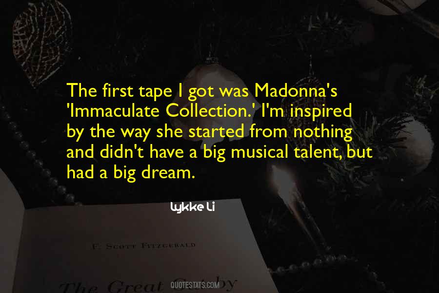 A Big Dream Quotes #1628891