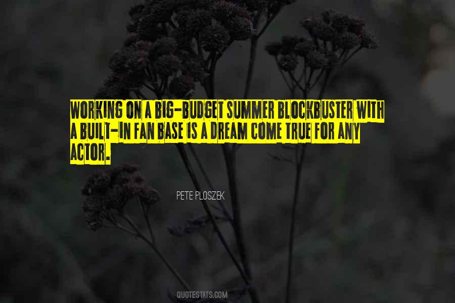 A Big Dream Quotes #228127