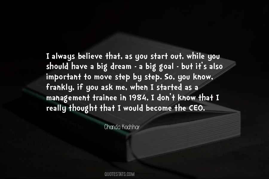 A Big Dream Quotes #284354
