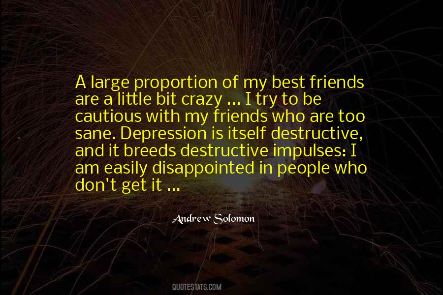 A Bit Crazy Quotes #773298