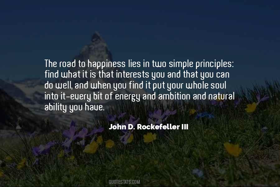A Bit Of Happiness Quotes #452088