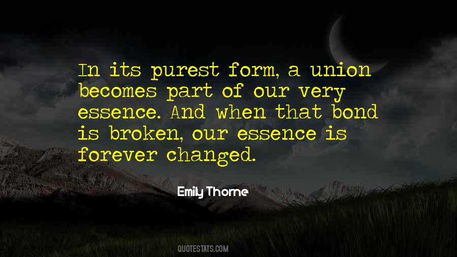 A Bond That Cannot Be Broken Quotes #1370470