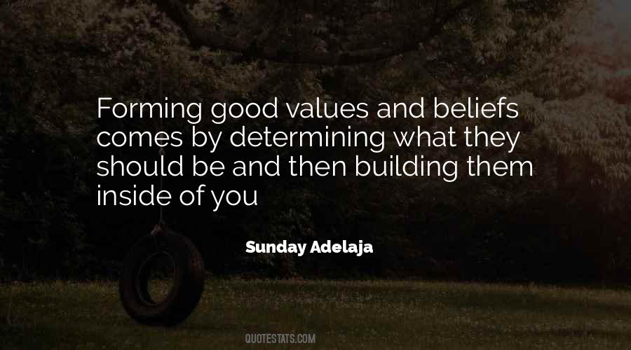 Good Values Quotes #30859