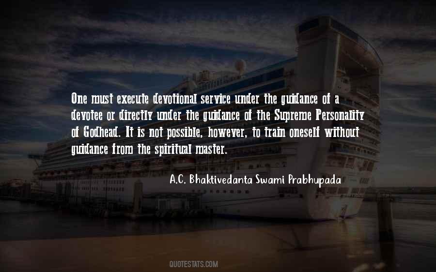 A C Bhaktivedanta Quotes #1014927