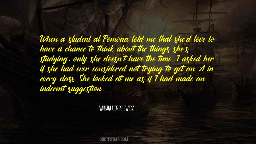 A Chance At Love Quotes #1104202