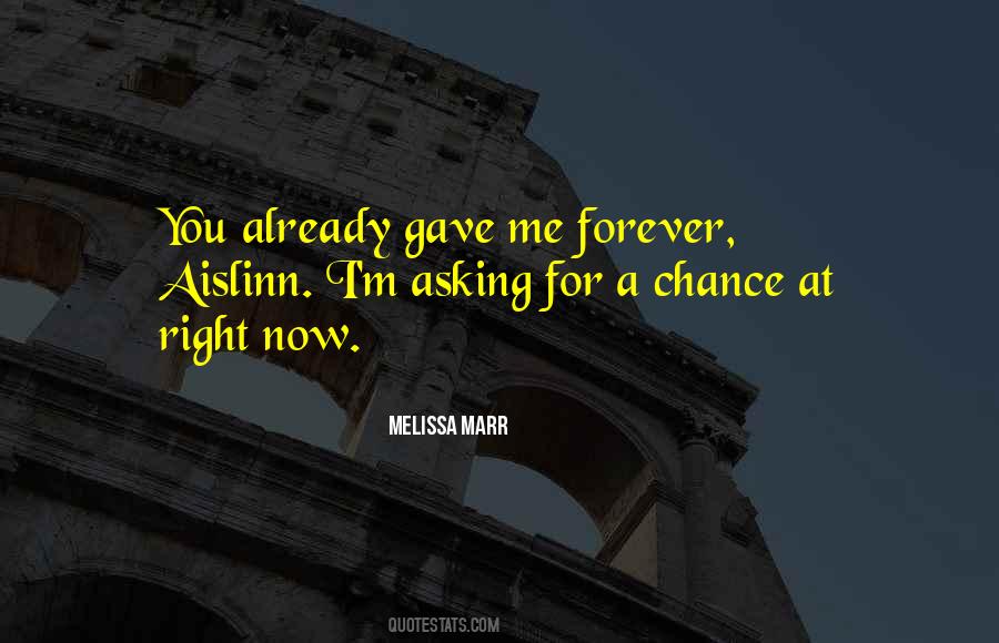 A Chance At Love Quotes #1388180