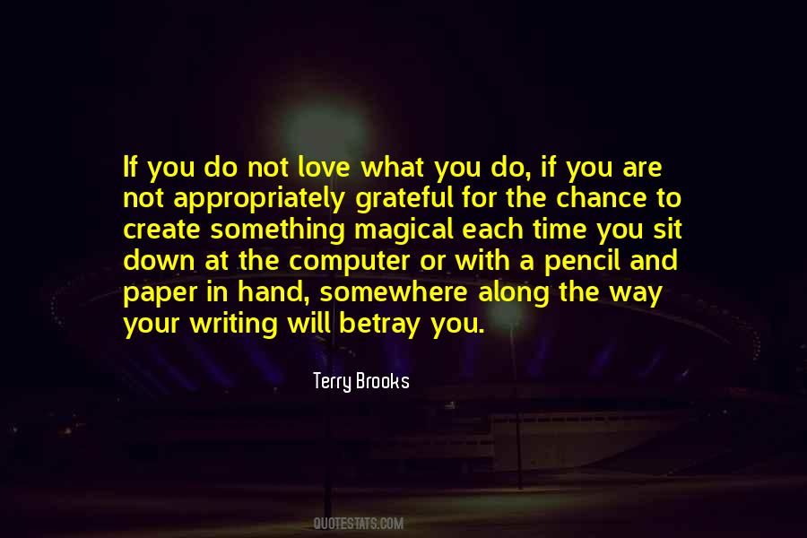 A Chance At Love Quotes #1785712