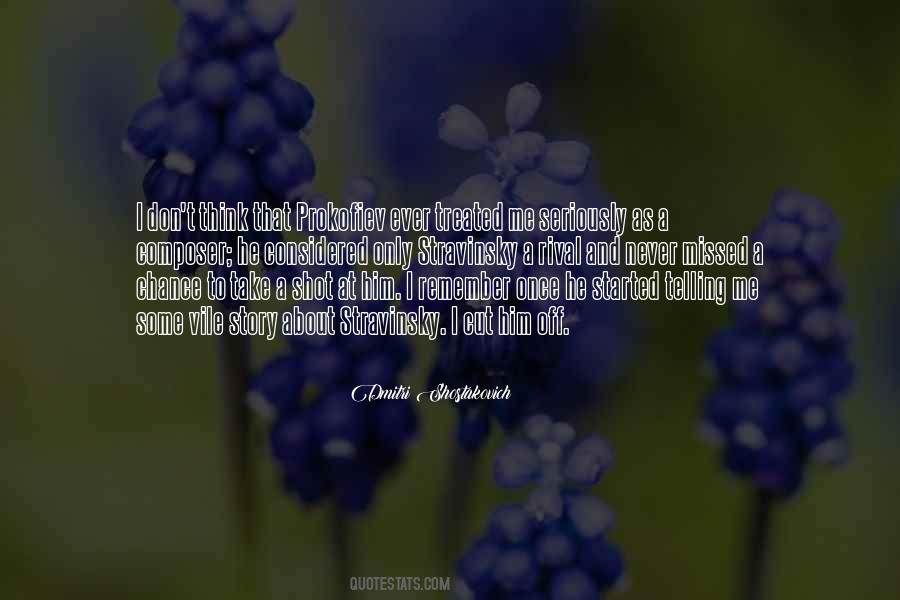 A Chance Missed Quotes #1729550