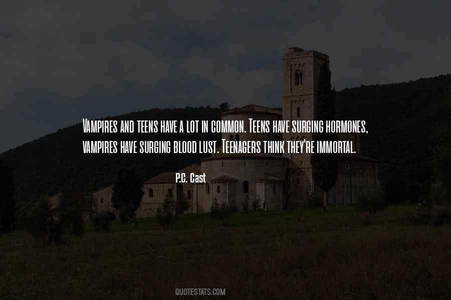 Blood Lust Quotes #1499058