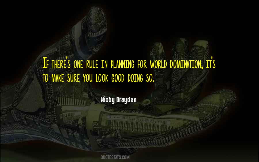 World Domination Quotes #71048