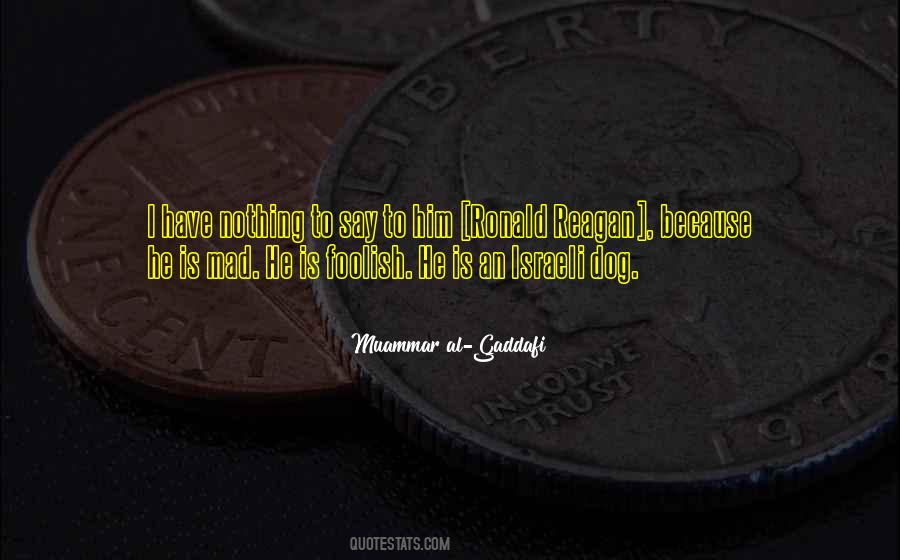 Al Gaddafi Quotes #415210
