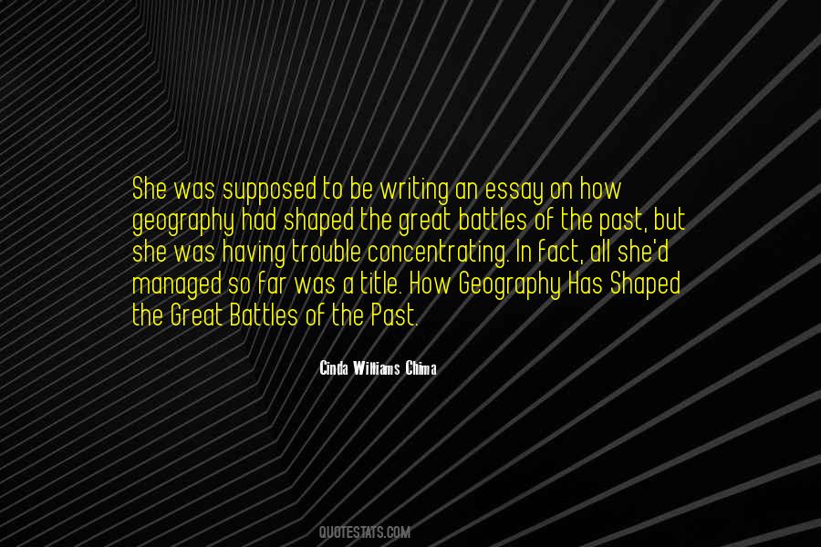 A D Williams Quotes #1541055