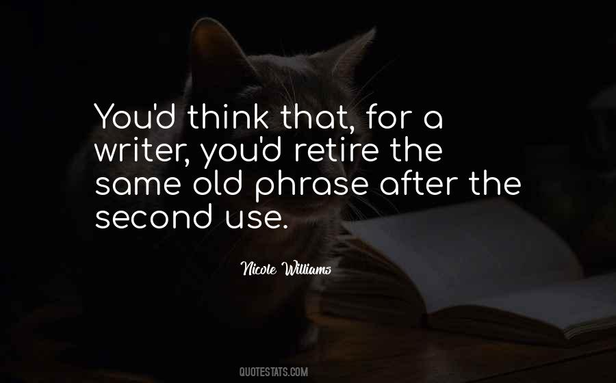 A D Williams Quotes #632964