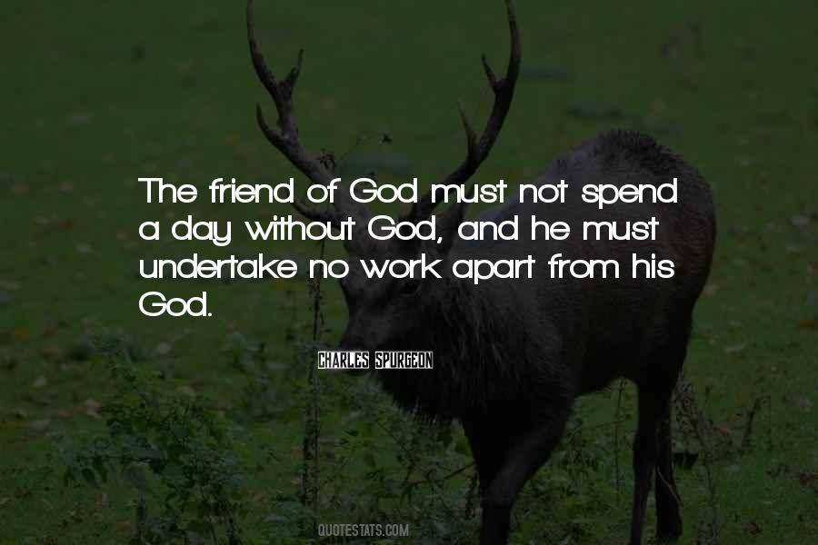 A Day Without Work Quotes #72276
