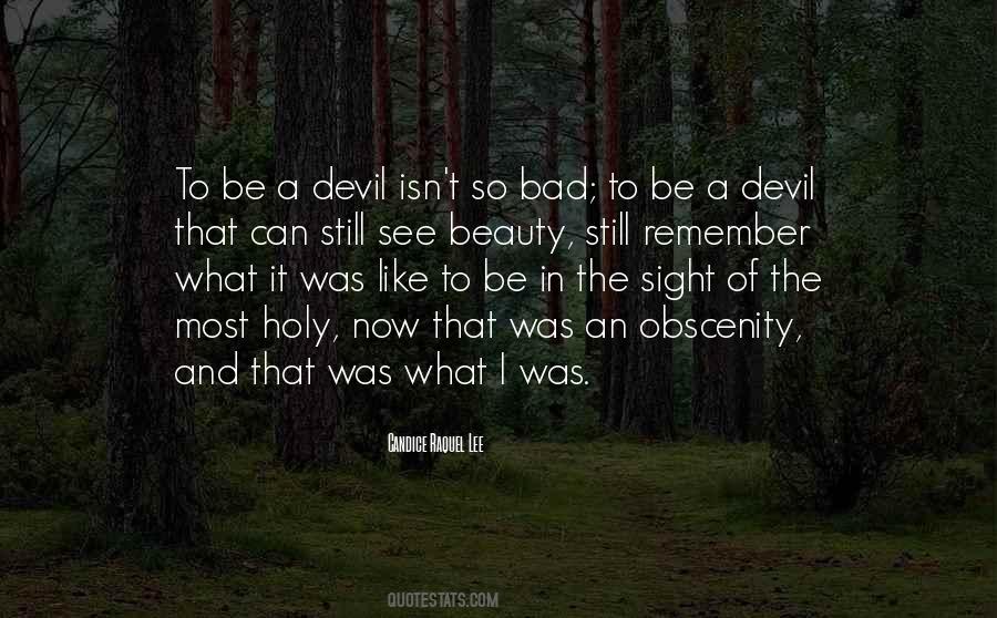 A Devil Quotes #1133531