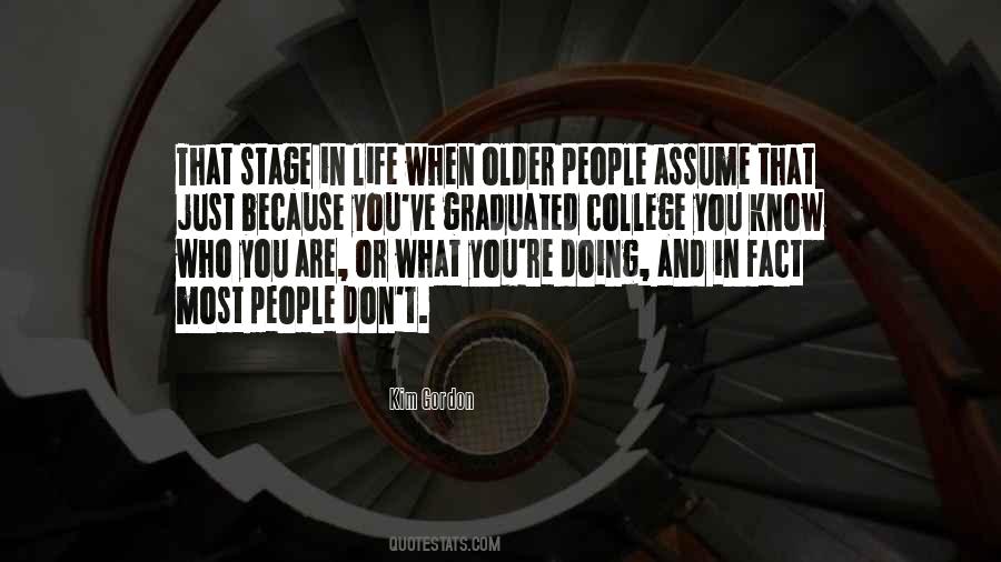 People Who Assume Quotes #1504158