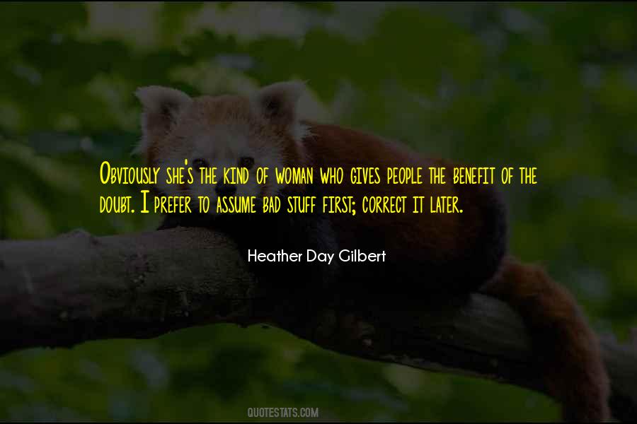 People Who Assume Quotes #609135