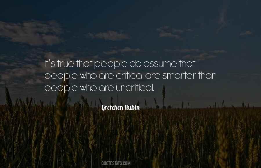 People Who Assume Quotes #872984