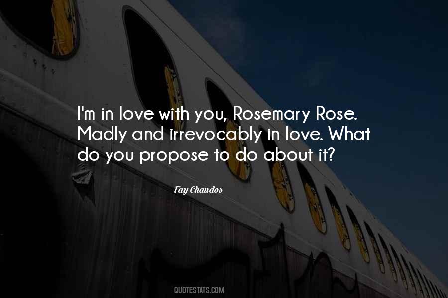 I Love You Madly Quotes #319346