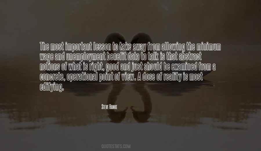 A Dose Of Reality Quotes #1849669