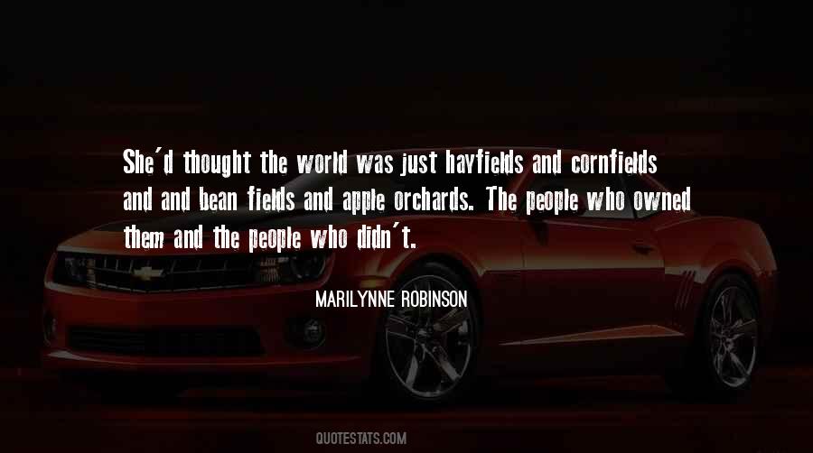 Thought The World Quotes #262057