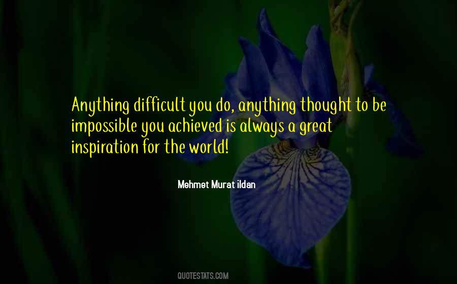 Thought The World Quotes #27524