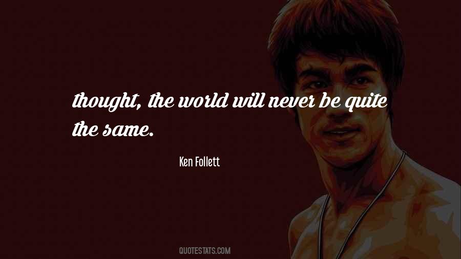 Thought The World Quotes #640823