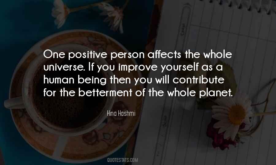 Positive Person Quotes #187507