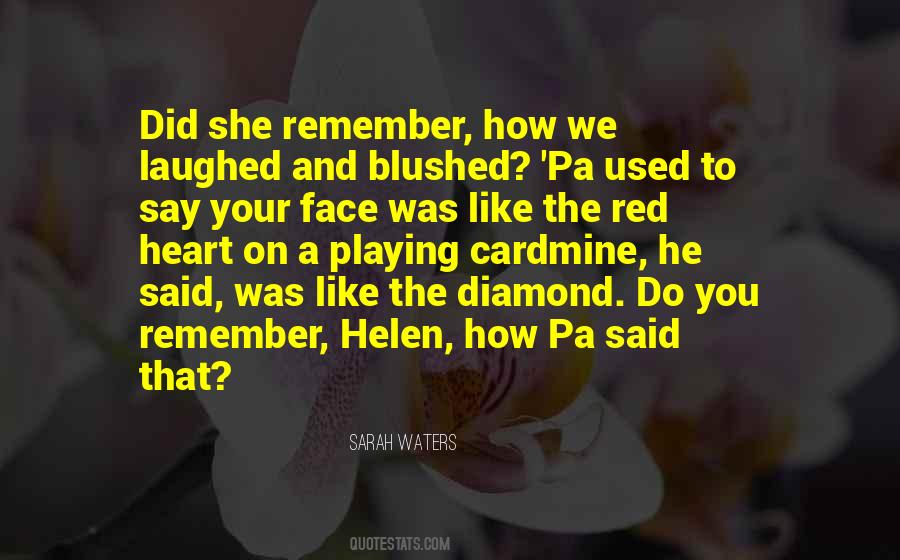 A Face To Remember Quotes #807763