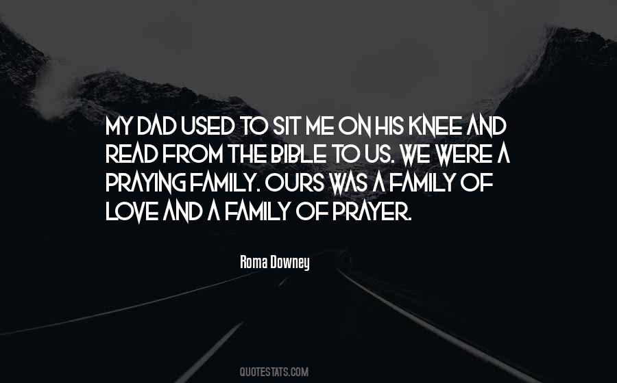 A Family Prayer Quotes #1319755