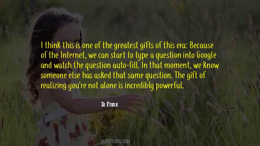 A Gift For Myself Quotes #11002