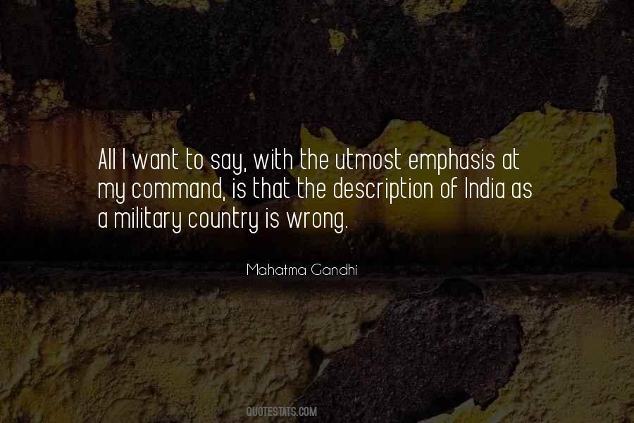 India Country Quotes #756336