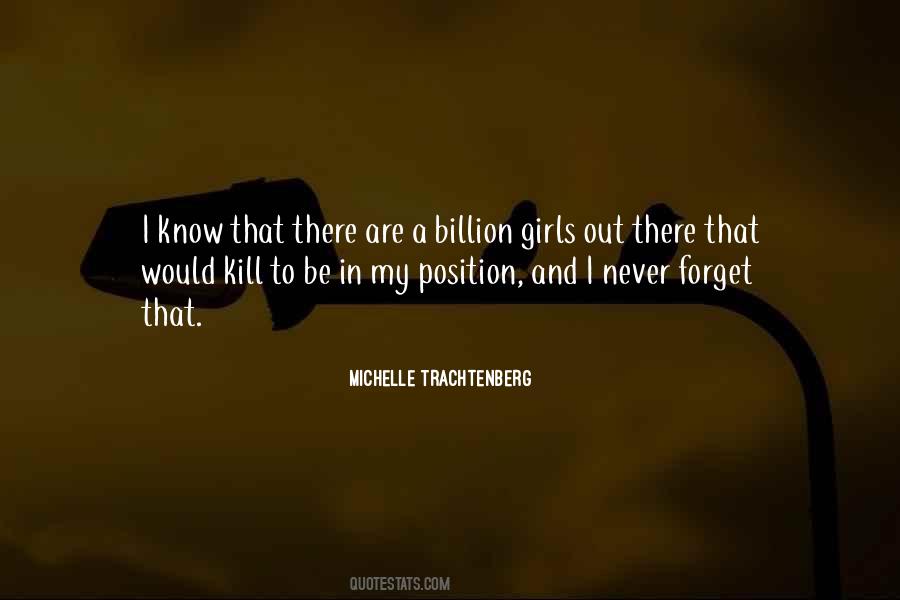 A Girl Will Never Forget Quotes #1798664