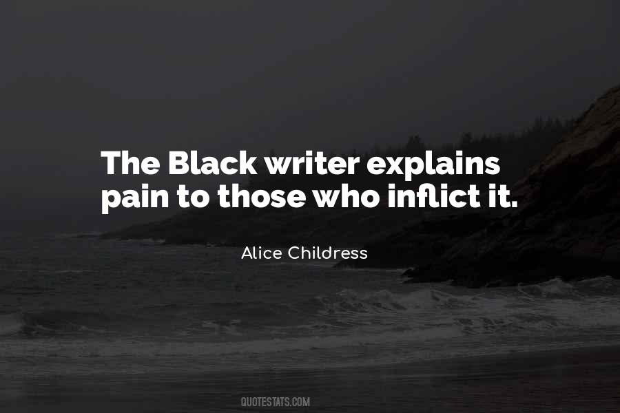Inflict Pain Quotes #1312705
