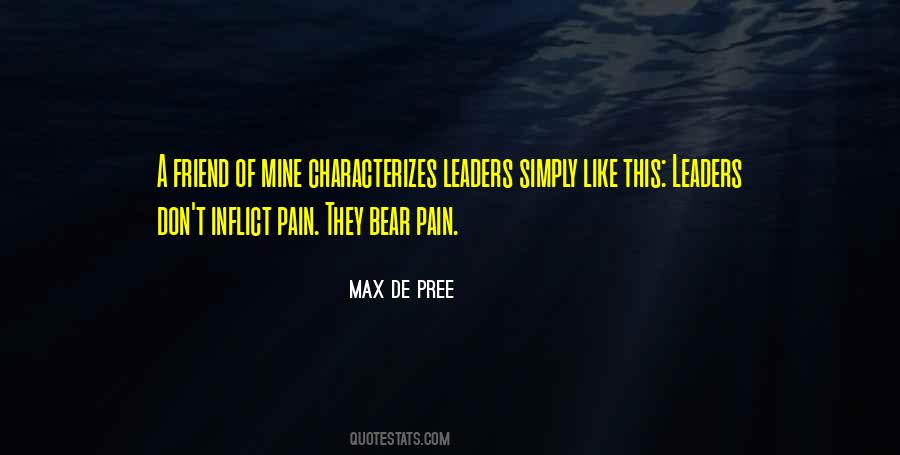 Inflict Pain Quotes #300780