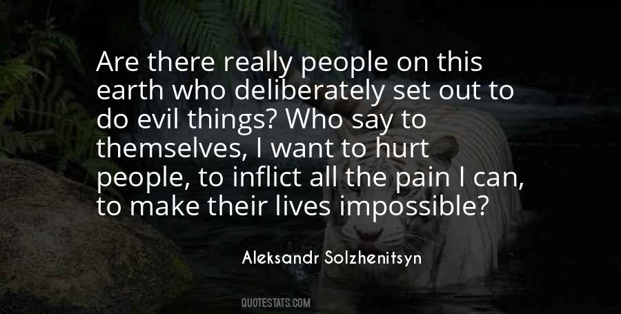 Inflict Pain Quotes #413587