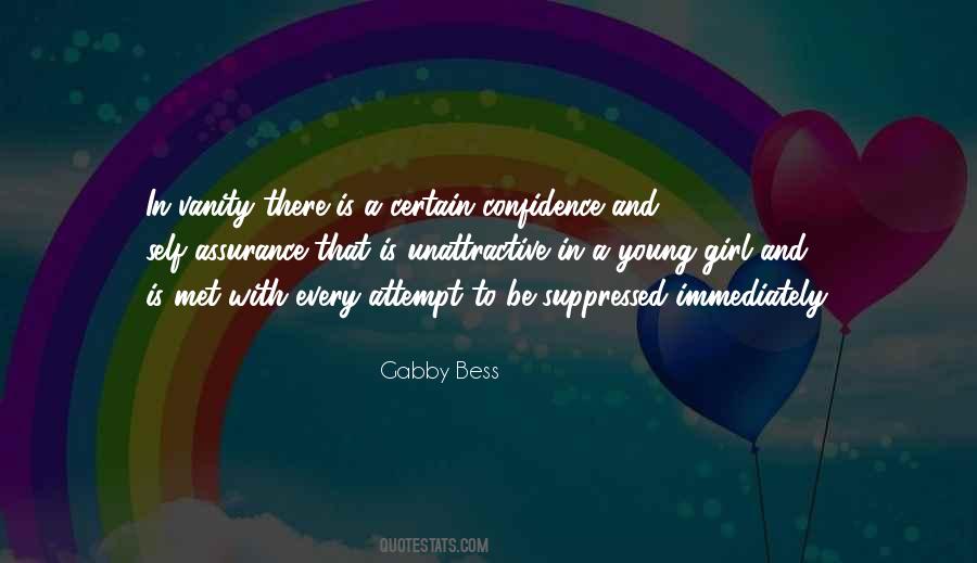 A Girl With Confidence Quotes #801823