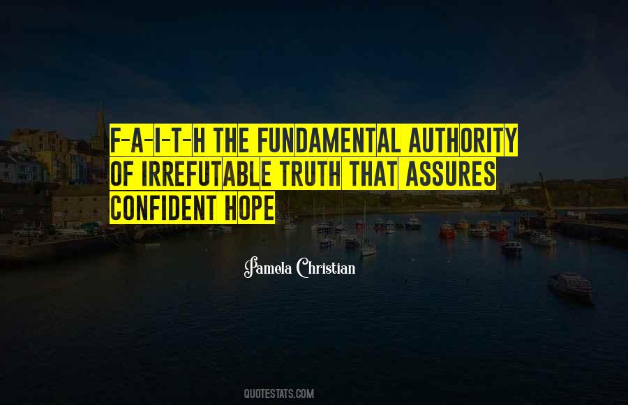 Confident Faith Quotes #1685301