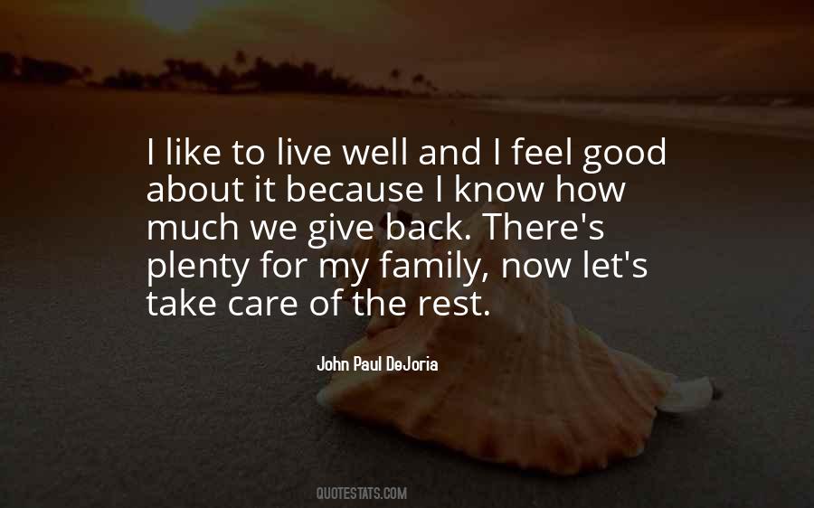 A Good Family Man Quotes #162017