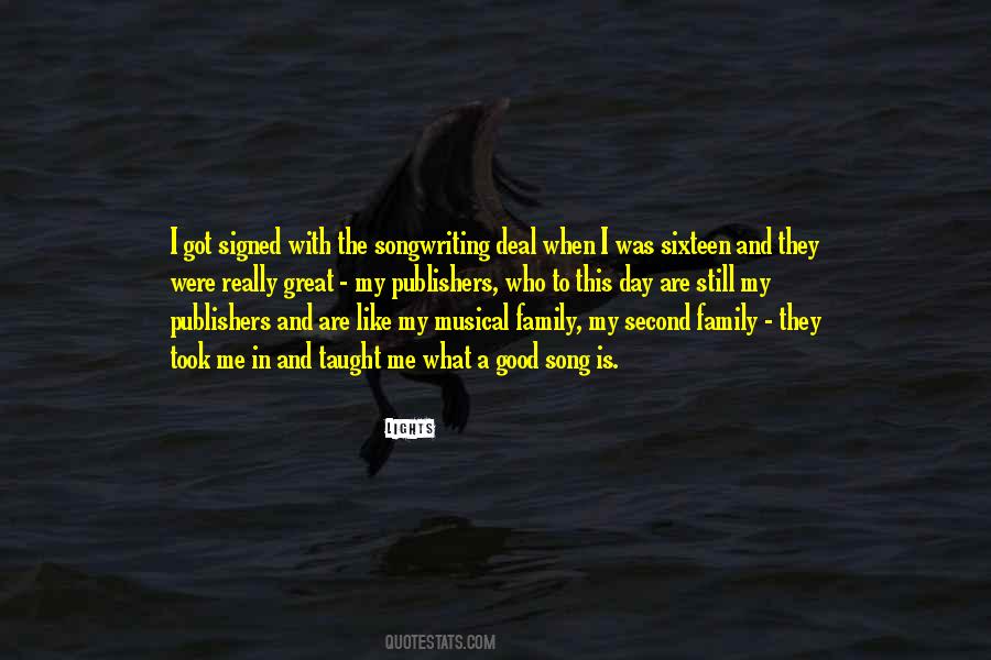 A Good Family Man Quotes #93422
