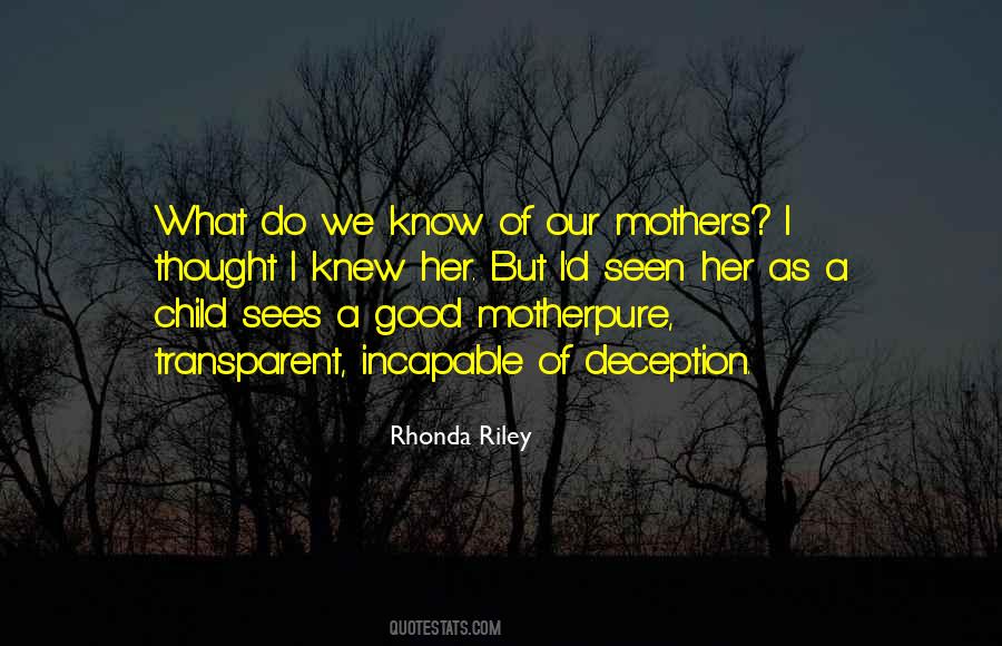 A Good Mother Quotes #1120750