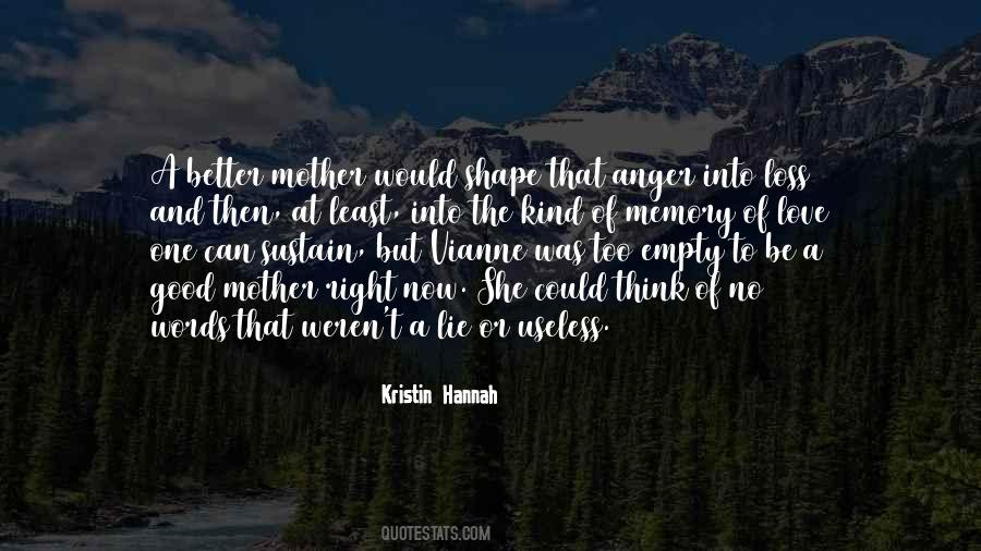 A Good Mother Quotes #1607229
